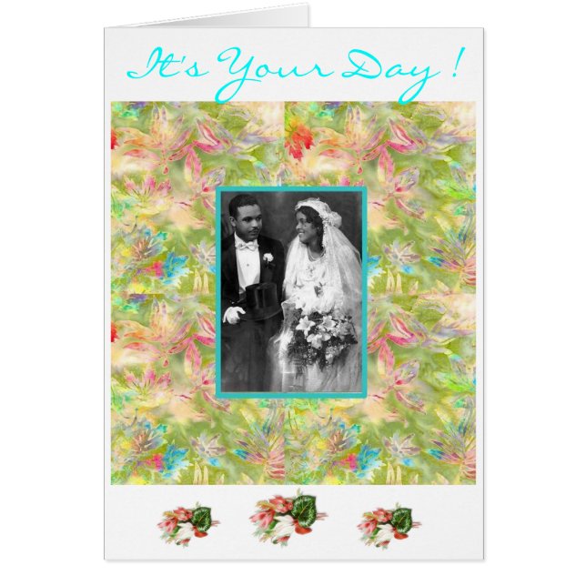 Cartão É o seu dia! nº 2 (Frente)