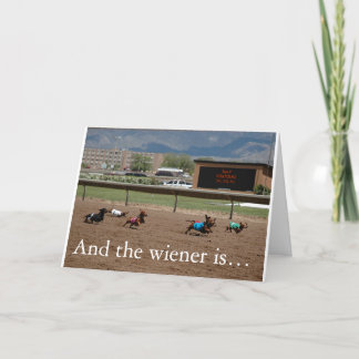 Cartão E o wiener é…