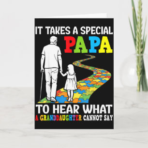 Cartão É Preciso Um Papai Especial Para Ouvir O Que Uma N