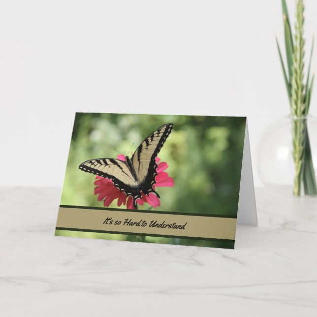 Cartão É Tão Difícil de Entender - Encorajamento (Frente)