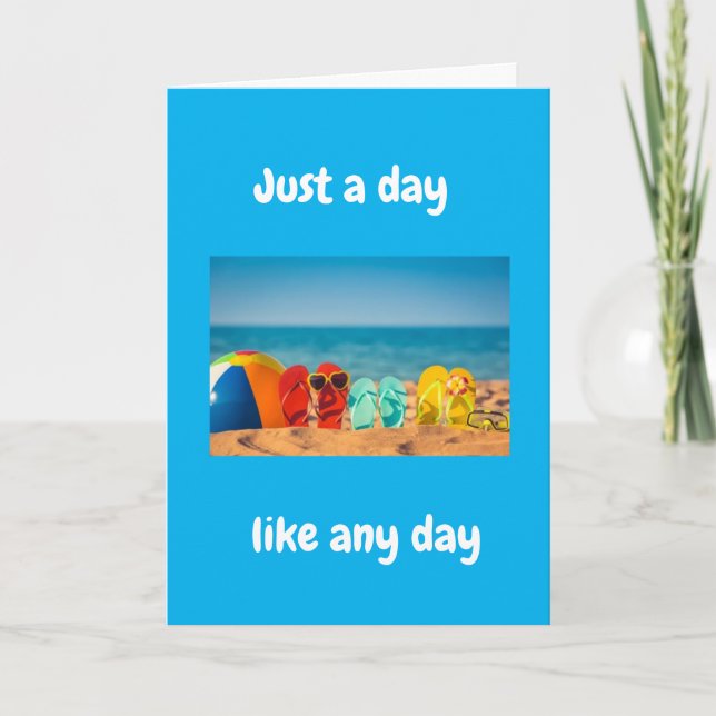 CARTÃO É UM DIA ESPECIAL QUANDO VOCÊ TORNA "50" (Frente)