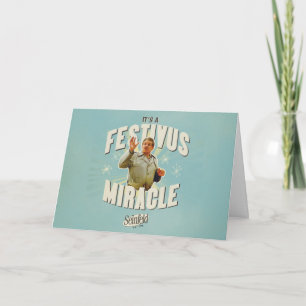 Cartão É um Milagre do Festivus