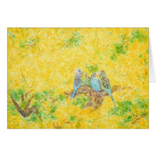 Cartão É um mundo bonito