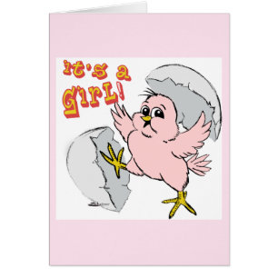 Cartão É uma garota!