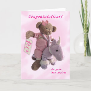 Cartão É uma garota!