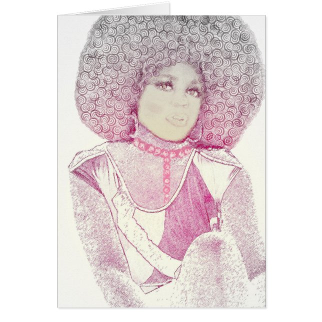 Cartão É uma senhora (Frente)