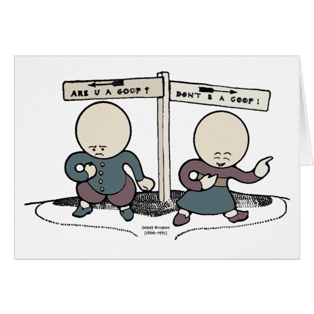 Cartão É você um lodo? (Frente Horizontal)