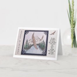 Cartão Eagle Birthday Card