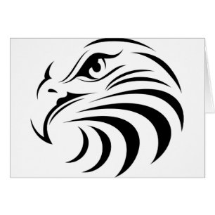 Cartão Eagle enfrenta a silhueta