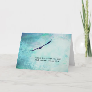 Cartão Eagle Psalm 91 Greeting Card