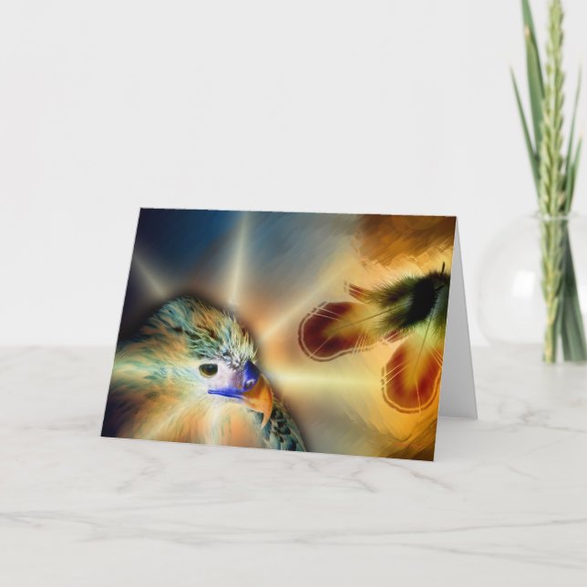 Cartão Eagle Song (Frente)