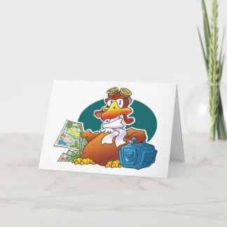 Cartão Eagle Waddling