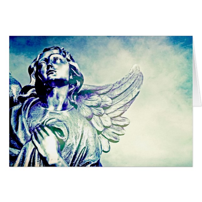 Cartão Earth Angel (Frente Horizontal)