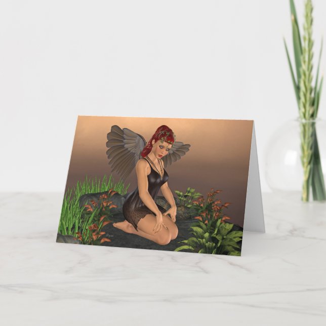 Cartão Earth Angel - Greeting Card (Frente)