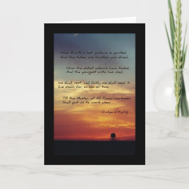 Cartão "Earth's Last Picture" (Frente)