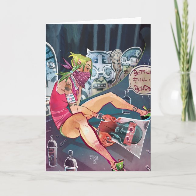 Cartão Earthworms Greeting Card (Frente)