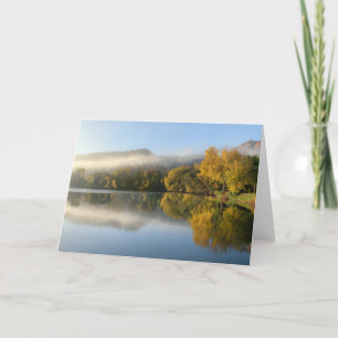 Cartão East Lake Reflection Card