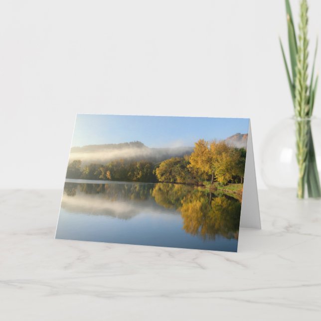 Cartão East Lake Reflection Card (Frente)