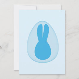 Cartão Easter bunny greeting card