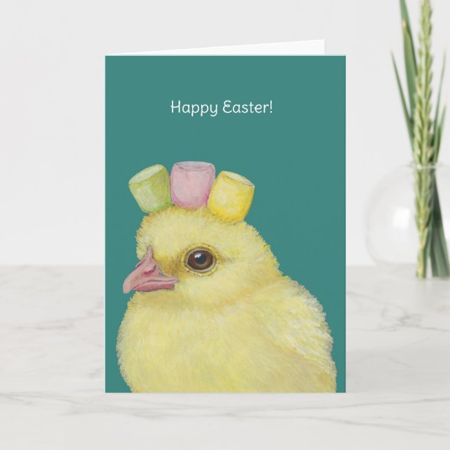 Cartão Easter peep card (Frente)