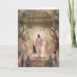 Cartão Easter Resurrection Easter Card