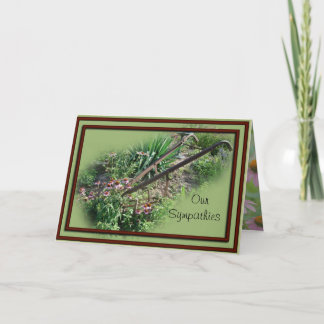Cartão Echinacea & Old Cultivator-customize any occasion