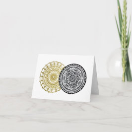 Cartão Eclipse Folded Note Card
