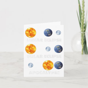 Cartão Eclipse lunar