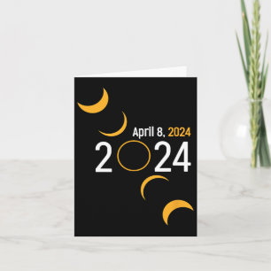 Cartão Eclipse Solar 2024
