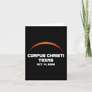 Cartão Eclipse Solar Anular S Corpus Christi Queda