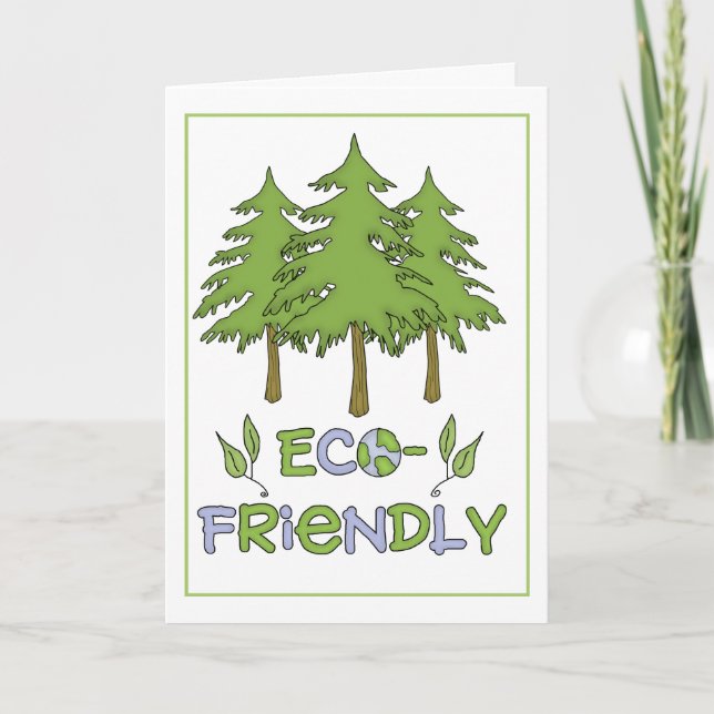 Cartão Eco Friendly Greeting Card (Frente)