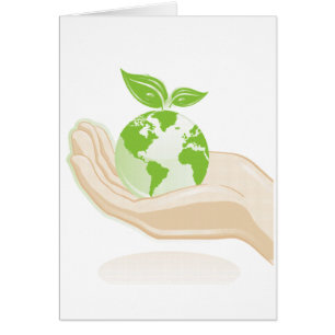 Cartão Ecologia: Mãe Terra -