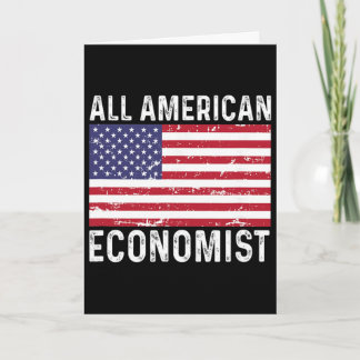 Cartão Economista Economia 4º Quarto De Julho Todo Americ