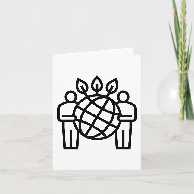 Cartão Ecossistema Planeta (Criador carregado)