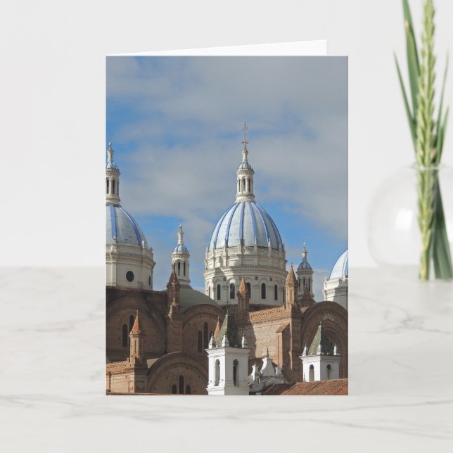 Cartão Ecuador - Cathedral of the Immaculate Conception (Frente)