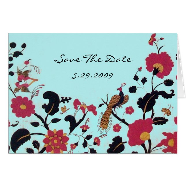 CARTÃO EDEN, ELEGANTE VERMELHO AZUL NEGRO FLORES BRANCOS, (Frente Horizontal)