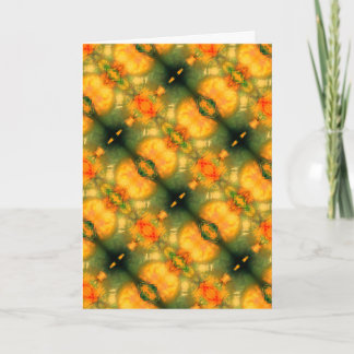 Cartão 'Éden' Folheto de saudação de benção dobrada