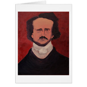 Cartão Edgar Allan Poe