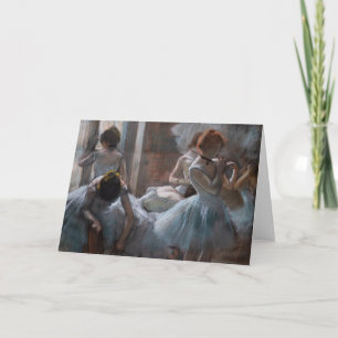 Cartão Edgar Degas - Dançarinas