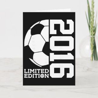 Cartão Edição Limitada de Futebol de 10º Aniversário 2016