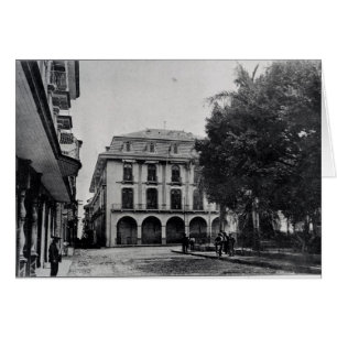 Cartão Edifício da administração do canal, Panamá