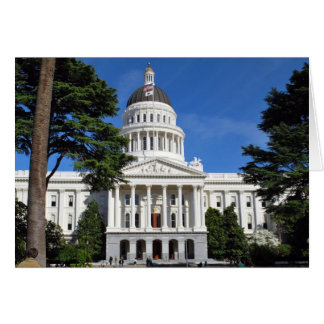 Cartão Edifício de Capitólio Estadual - CA de Sacramento