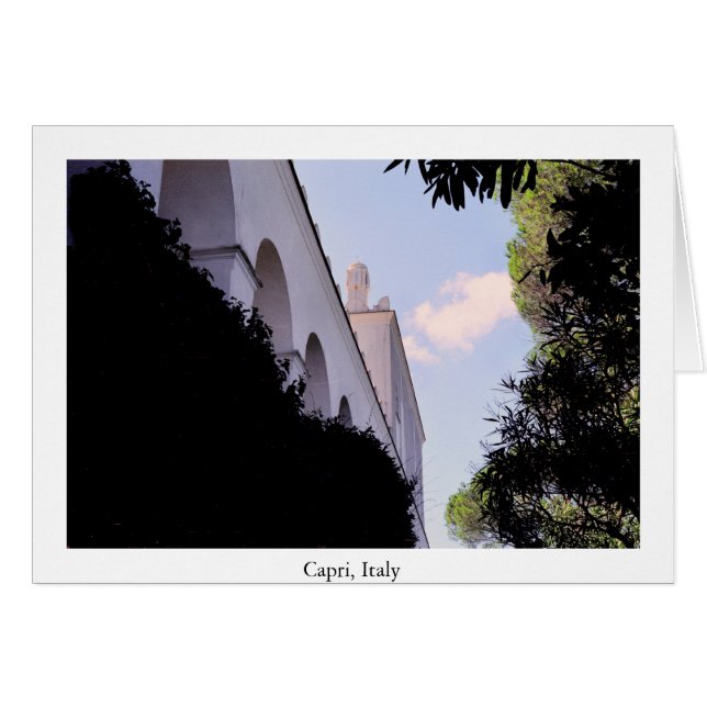 Cartão Edifício sobre a Água (Frente Horizontal)