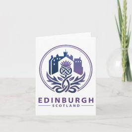Cartão Edinburgh Scotland United Kingdom