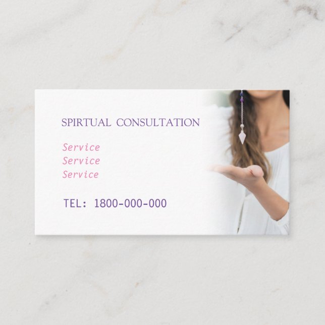 CARTÃO EDITÁVEL DE LEITURA DE DESTINO (Frente)