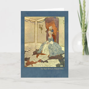 Cartão Edmund Dulac Illustration from The Snow Queen