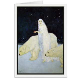 Cartão Edmund Dulac - sonhador dos sonhos