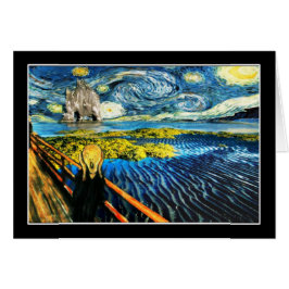 Cartão Edvard encontra Vincent