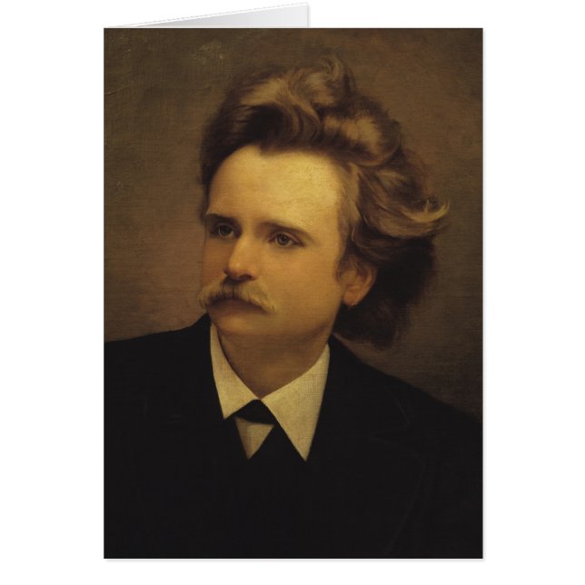 Cartão Edvard Hagerup Grieg (Frente)