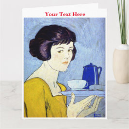 Cartão Edward Penfield Folheto de Saudação